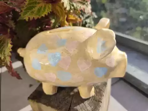 Skarbonka ceramiczna świnka