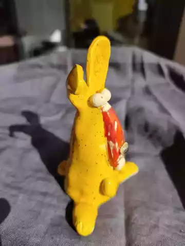 zając ceramiczny