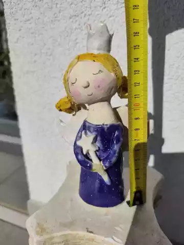 aniołek ceramiczny