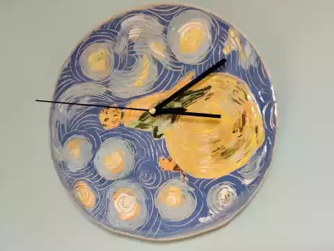 zegar ceramiczny z Małym księciem