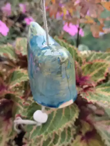 Dzwonek ceramiczny kotek