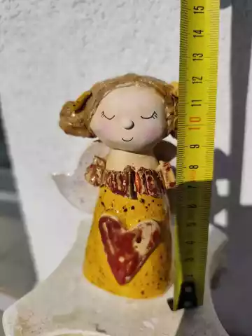aniołek ceramiczny