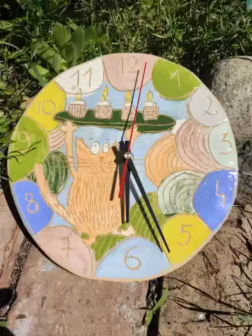 zegar ceramiczny