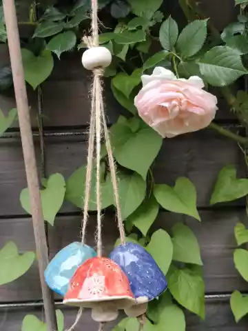 dzwonki ceramiczne 3 szt