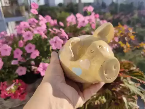Skarbonka ceramiczna świnka