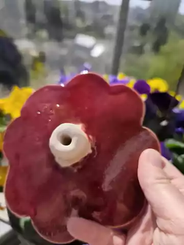 kwiat ceramiczny koniczyna