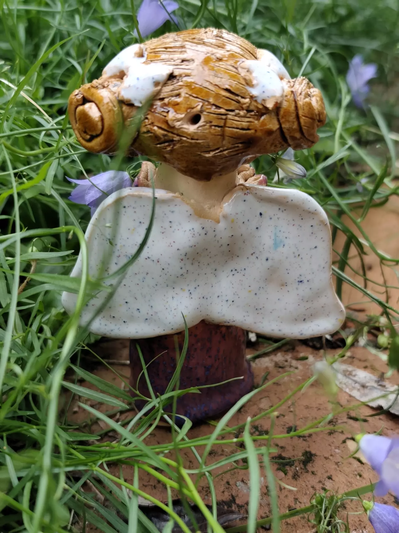 anioł ceramiczny