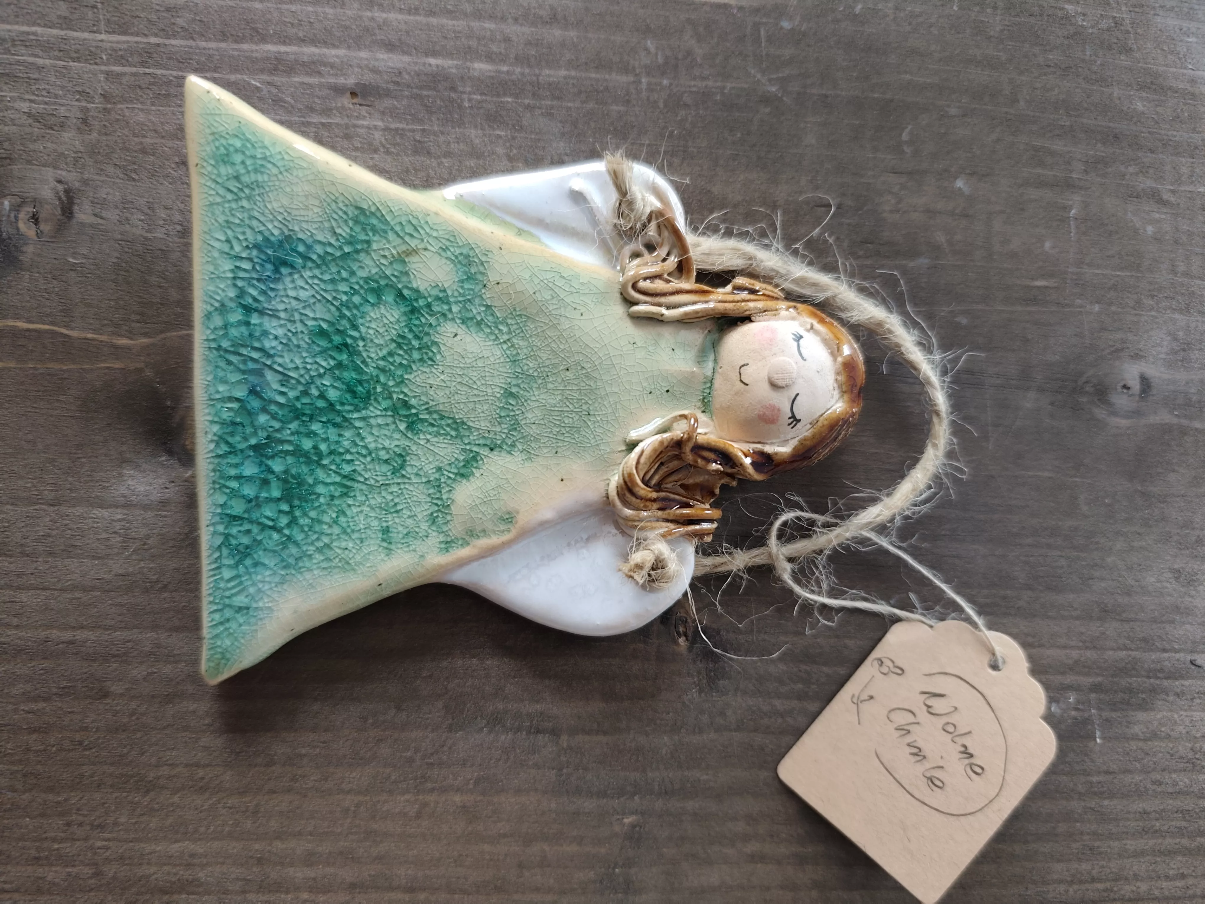 aniołek ceramiczny