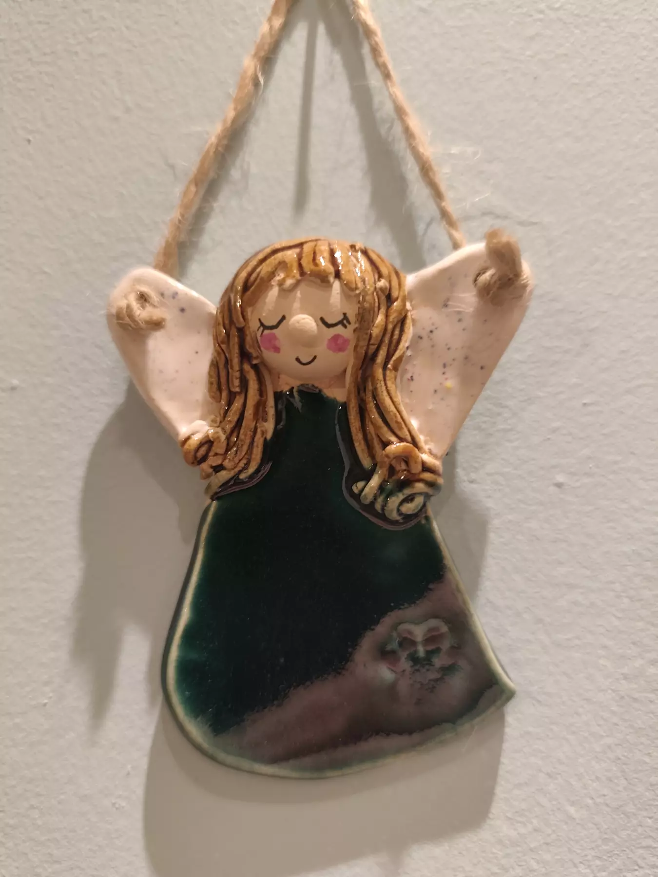 aniołek ceramiczny