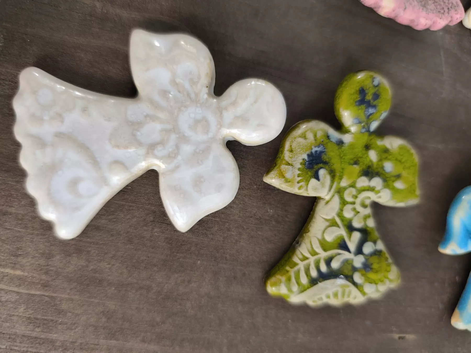 aniołek ceramiczny magnes