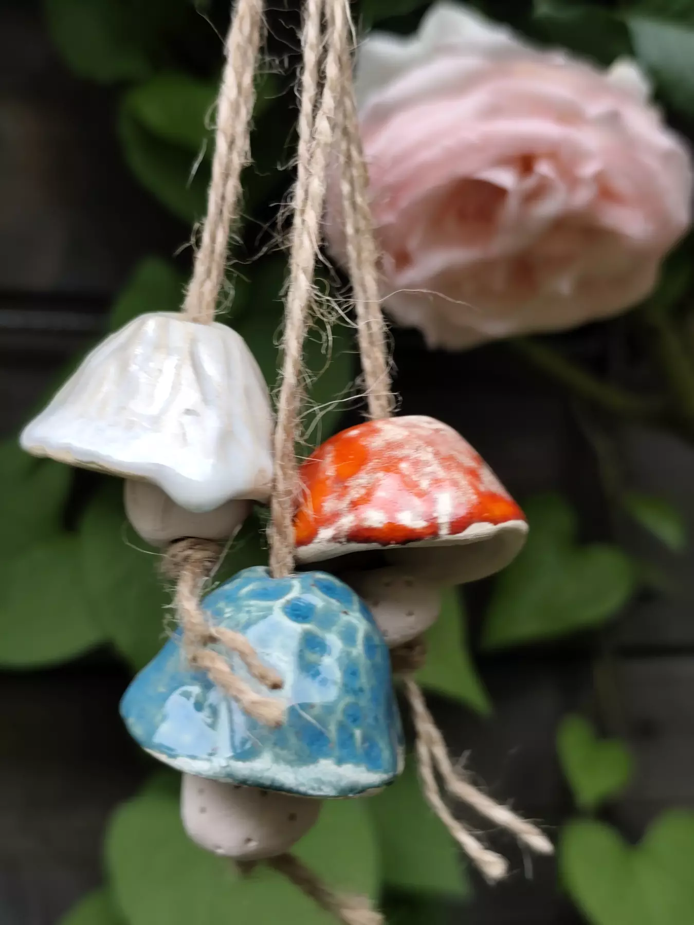 dzwonki ceramiczne 3 szt