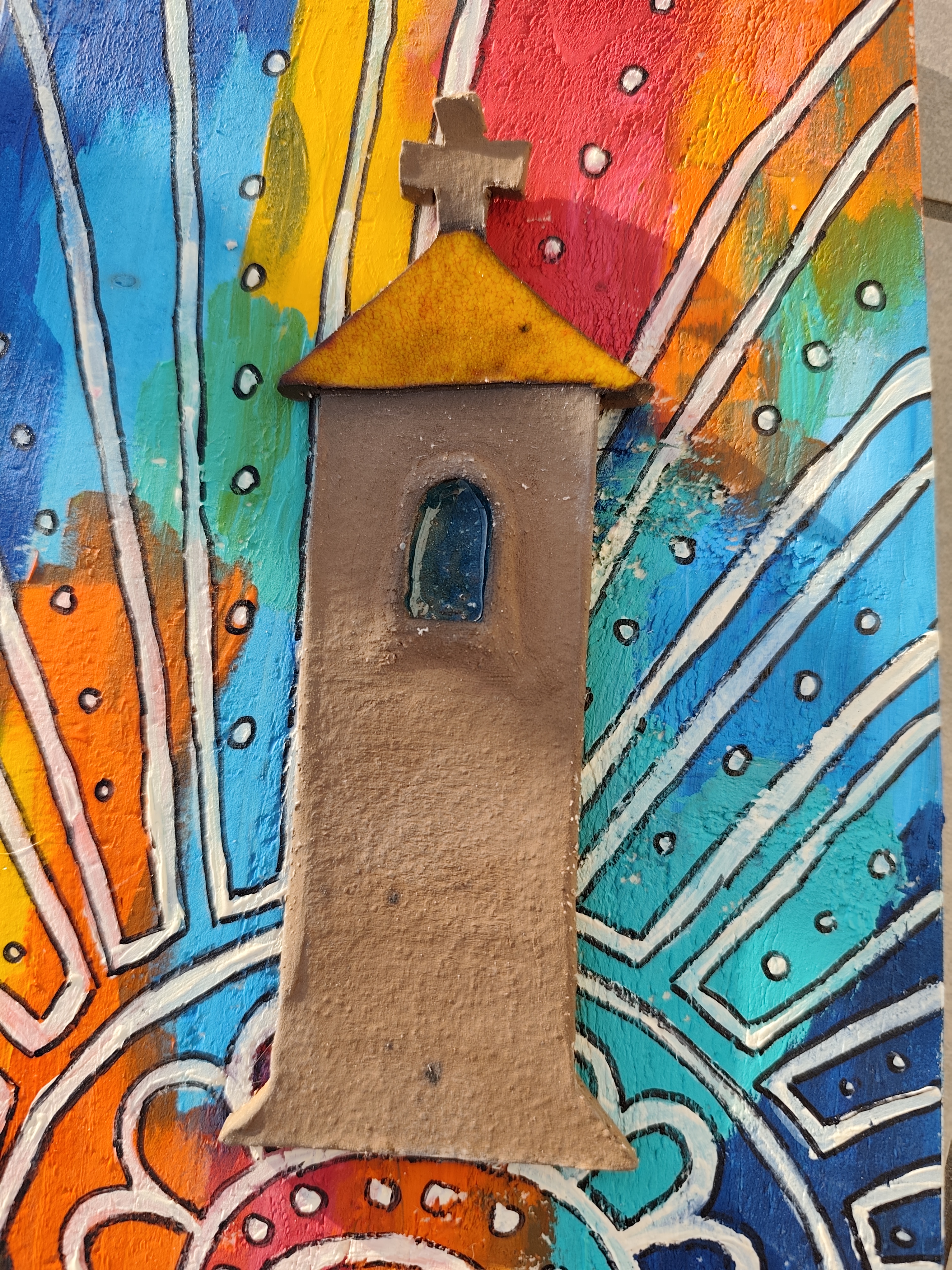 kapliczka ceramiczna