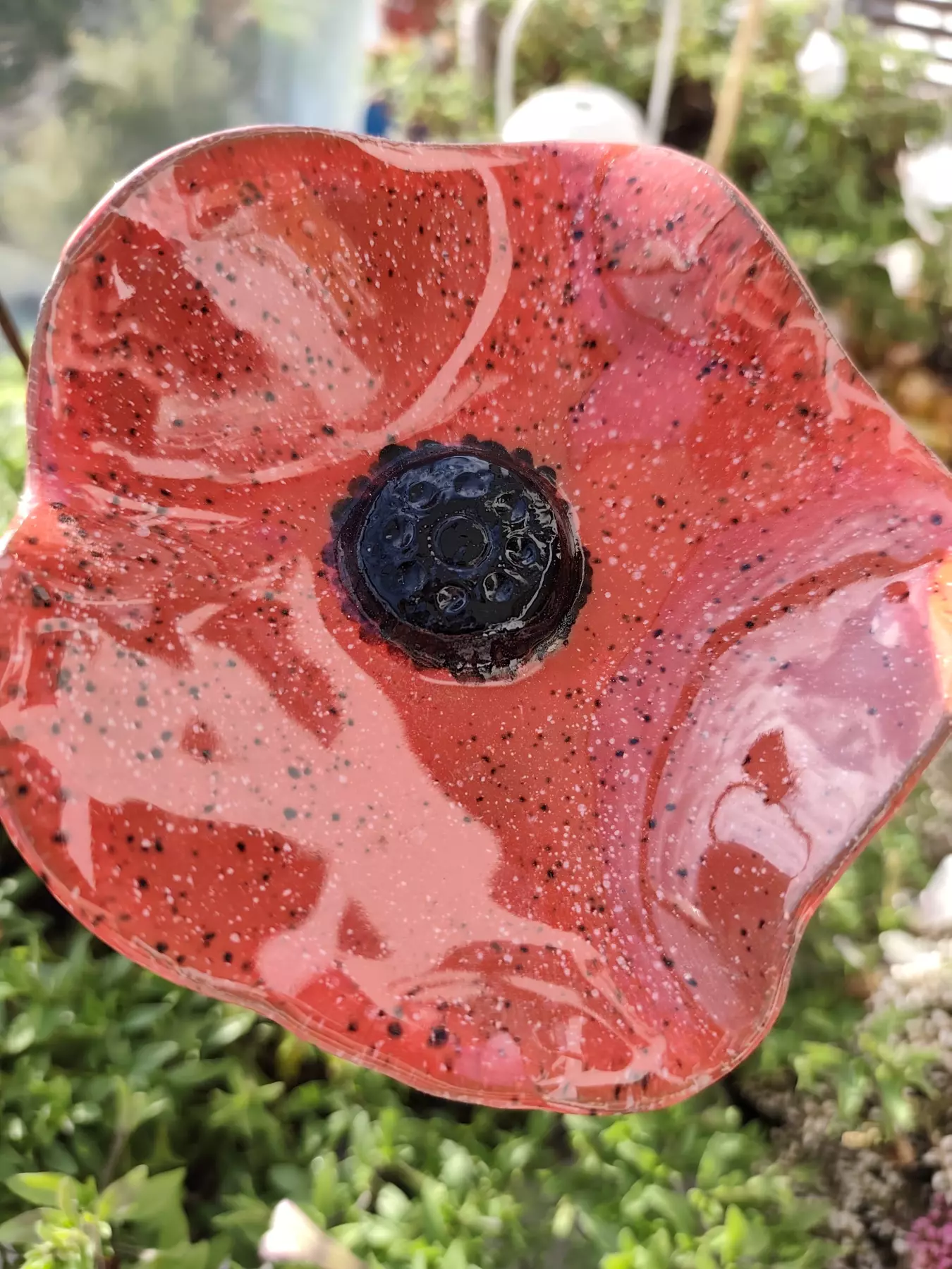 kwiat ceramiczny poidło