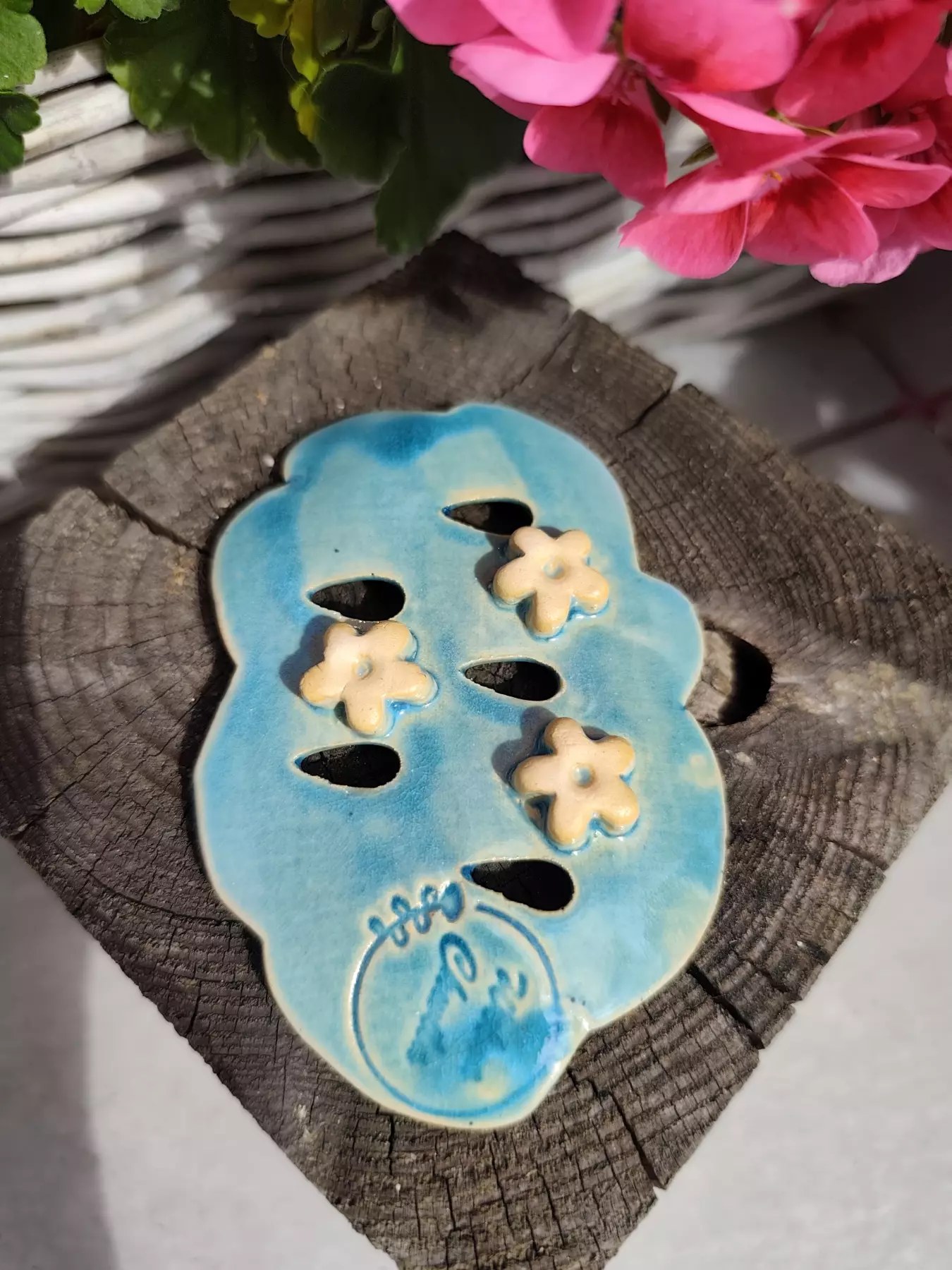 Mydelniczka ceramiczna chmurka