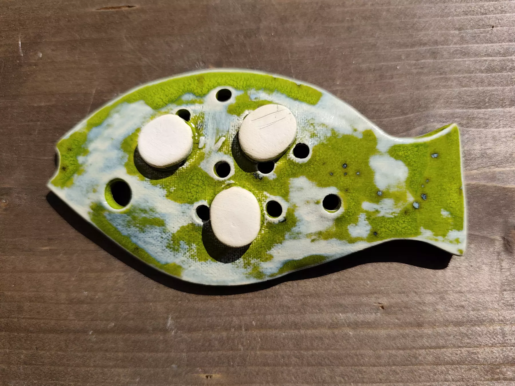 mydelniczka ceramiczna ryba