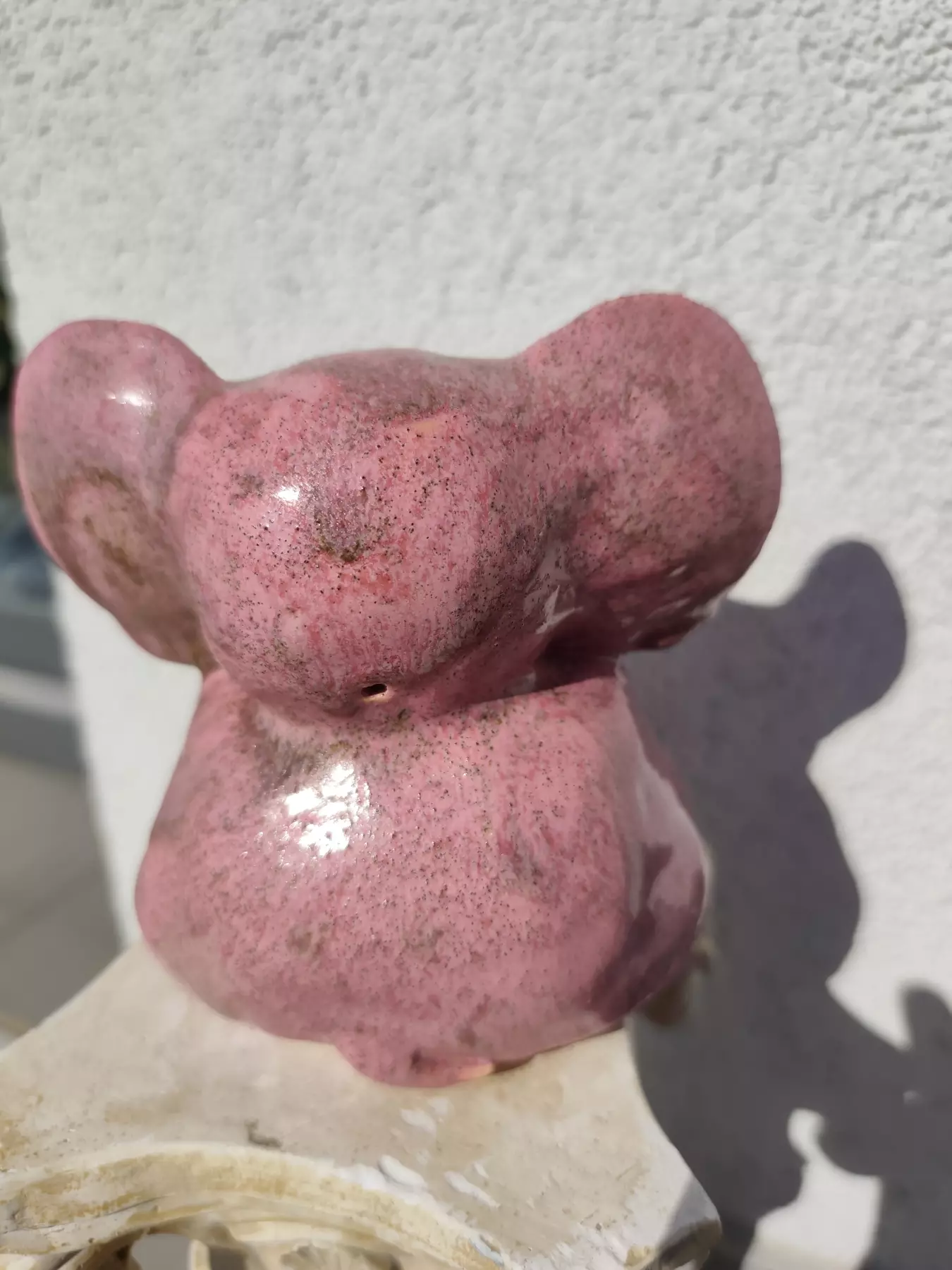 słoń ceramiczny figurka na biżuterię